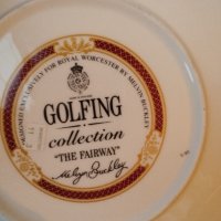 Royal Worcester Golfing  Декоративна чиния 30 лв.за бр. Доставка с еконт, снимка 3 - Колекции - 43757680
