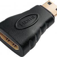Преходник HDMI към HDMI женско към мъжко, снимка 1 - Кабели и адаптери - 27585407