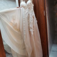 Поръчкова булчинска рокля , снимка 12 - Сватбени рокли - 32317627
