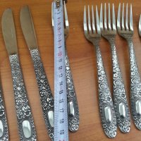Прибори за хранене вилици лъжици ножове и лъжички , снимка 6 - Антикварни и старинни предмети - 36989809