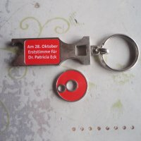 Ключодържател отварачка със жетон, снимка 3 - Арт сувенири - 38733022