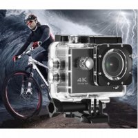 Спортна водоустойчива камера с 4K резолюция и дисплей, снимка 6 - HD камери - 32291305