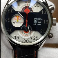 Мъжки луксозен часовник Tag Heuer Carrera Red Bull, снимка 3 - Мъжки - 32960550