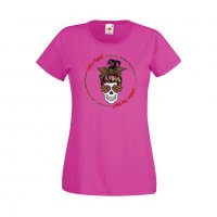Дамска тениска Свети Валентин Skull Valentine's 10, снимка 6 - Тениски - 35582074