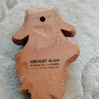 Kirchler Klaus–Авторска Дърворезба, Италия.Маркирана!, снимка 2 - Антикварни и старинни предмети - 35166300