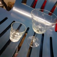 Стъклени чаши за допълване, снимка 1 - Прибори за хранене, готвене и сервиране - 39486845