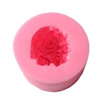Силиконова форма за свещи - топка от рози Молд цветя свещ роза, снимка 4 - Други стоки за дома - 28823108