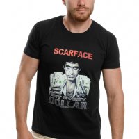 Нова мъжка тениска с дигитален печат на Белязаният (Scarface), снимка 3 - Тениски - 37670088