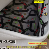 Сгъваем текстилен кош за дрехи и играчки Racing - КОД 3233, снимка 4 - Други - 44862108
