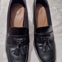 Дамски кожени обувки Clarks®, снимка 1 - Дамски елегантни обувки - 34617597