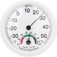 Термометър Хигрометър Digital One SP00645 TH108 За измерване на температура и влажност в помещене, снимка 1 - Други стоки за дома - 39579843