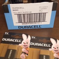 Алкална батерия Duracell MN1604, 6LR61, 9V, PP3 - комплект 4 броя , снимка 1 - Друга електроника - 43765805