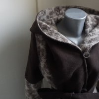 Зимно палто, 100% естествена вълна, р-р M/L, снимка 5 - Палта, манта - 43088651