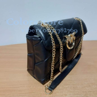 Черна чанта Pinko кодSG43D, снимка 2 - Чанти - 44890094