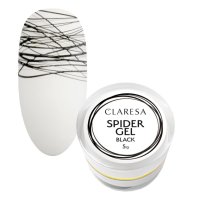 Claresa Spider Gel Black 5ml, снимка 1 - Продукти за маникюр - 43926405