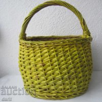 красива здрава кошница за пазар или пикник плетена, снимка 6 - Други стоки за дома - 28884366