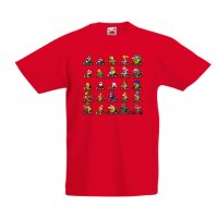 Детска тениска Супер Марио Mario Cart All, снимка 3 - Детски тениски и потници - 33089477