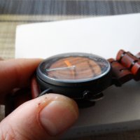 Дървен кварцов часовник Бобо бърд, Bobo Bird, снимка 5 - Мъжки - 43667244