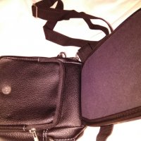 Чанта кожена за през рамо и кръста 165х150х45мм нова, снимка 7 - Чанти - 29004781
