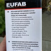 Зарядно устройство Eufab Germany 🇩🇪 6/12v , снимка 5 - Аксесоари и консумативи - 43556808