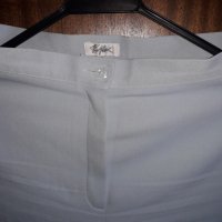 Летен дамски панталон Refle светлосин еластичен размер М, снимка 4 - Панталони - 28969986
