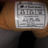 Viking № 36 Gore Tex дамски (детски) боти, снимка 14 - Дамски боти - 26935459