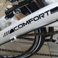 Продавам колела внос от Германия алуминиев тройносгъваем велосипед COMFORT 20 цола с 3 скорости, снимка 16 - Велосипеди - 29048694