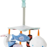 Бебешка сензорна въртележка с морски животни за кошарка или количка, снимка 2 - За бебешки колички - 43214982