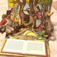 Стара Детска Книга Приказка Вълшебното Огниво 1977 г Илюстрации Kubasta , снимка 2 - Детски книжки - 43101187
