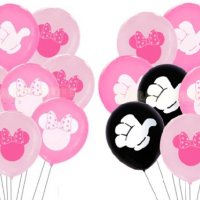 Мини Маус Minnie Mouse части тяло латекс балон балони парти рожден ден, снимка 1 - Други - 32067918