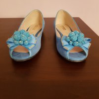 Roberto Botella светло сини обувки, снимка 1 - Дамски ежедневни обувки - 34877614