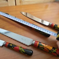 Руски ножове с дървена дръжка , снимка 5 - Антикварни и старинни предмети - 37954014