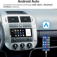 Мултимедия, плеър, с Андроид, единичен дин, навигация, за кола, парктроник, автомобил, Android 1 DIN, снимка 8 - Аксесоари и консумативи - 39811404