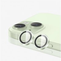 Цветен протектор за Камера, iPhone 15, Зелен, снимка 3 - Фолия, протектори - 43030462