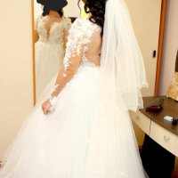 Булчинска рокля! , снимка 1 - Сватбени рокли - 43951259