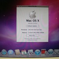 Лаптоп Apple MacBook A1181 13.3'', снимка 4 - Лаптопи за дома - 27599420