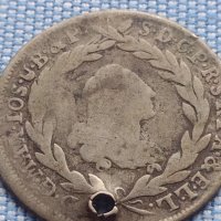 Сребърна монета 10 кройцера 1774г. Йозеф Махсимилиян трети Мюнхен Бавария 13668, снимка 5 - Нумизматика и бонистика - 42968249