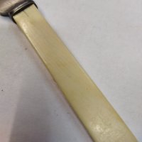 Нож с дръжка от Слонова кост , снимка 3 - Антикварни и старинни предмети - 44118053