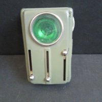 Старо сигнално метално фенерче, снимка 2 - Антикварни и старинни предмети - 44090619