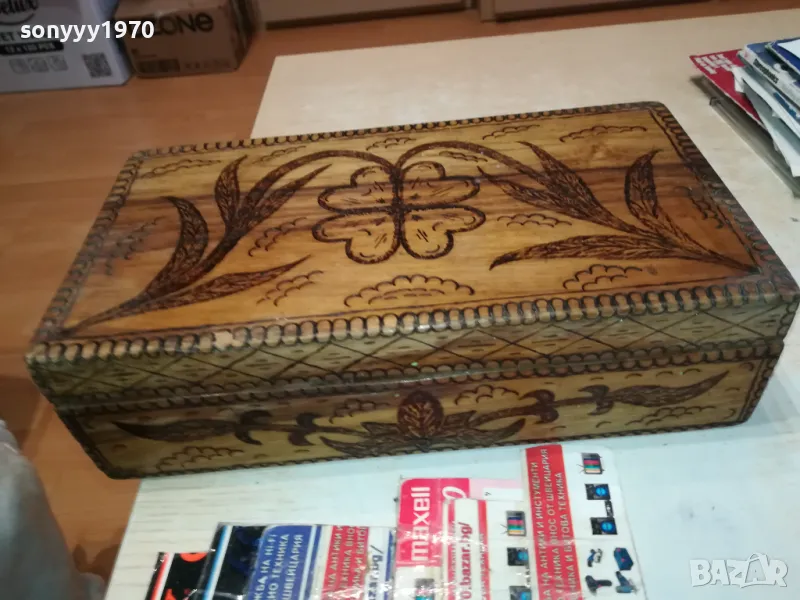 ДЪРВЕНА КУТИЯ ЗА КОЛЕКЦИЯ 1703251535, снимка 1