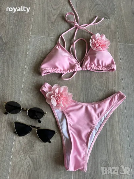 Розов дамски бански , снимка 1