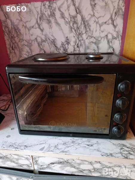 Готварска печка Елдом черна, снимка 1