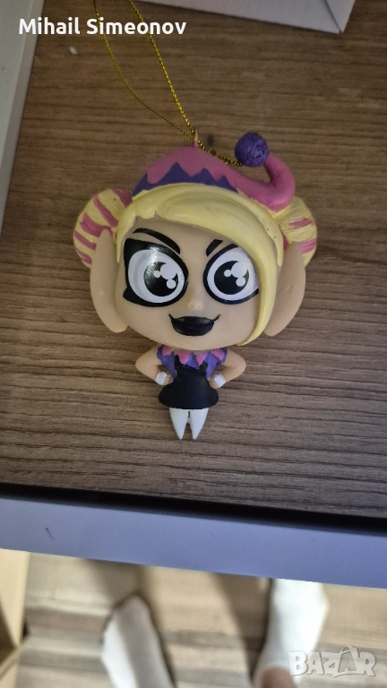 100% AUTHENIC Alexa Bliss Elf Ornament Christmas WWE 2021 RARE, снимка 1