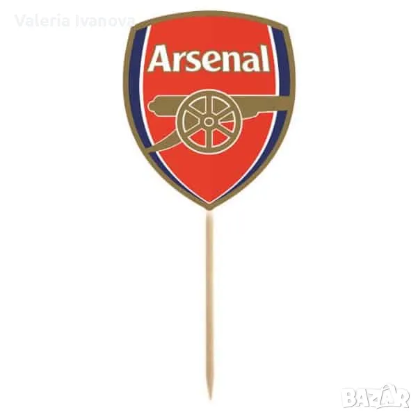 Топери FC Arcenal, 8 броя в комплект 99969, снимка 1