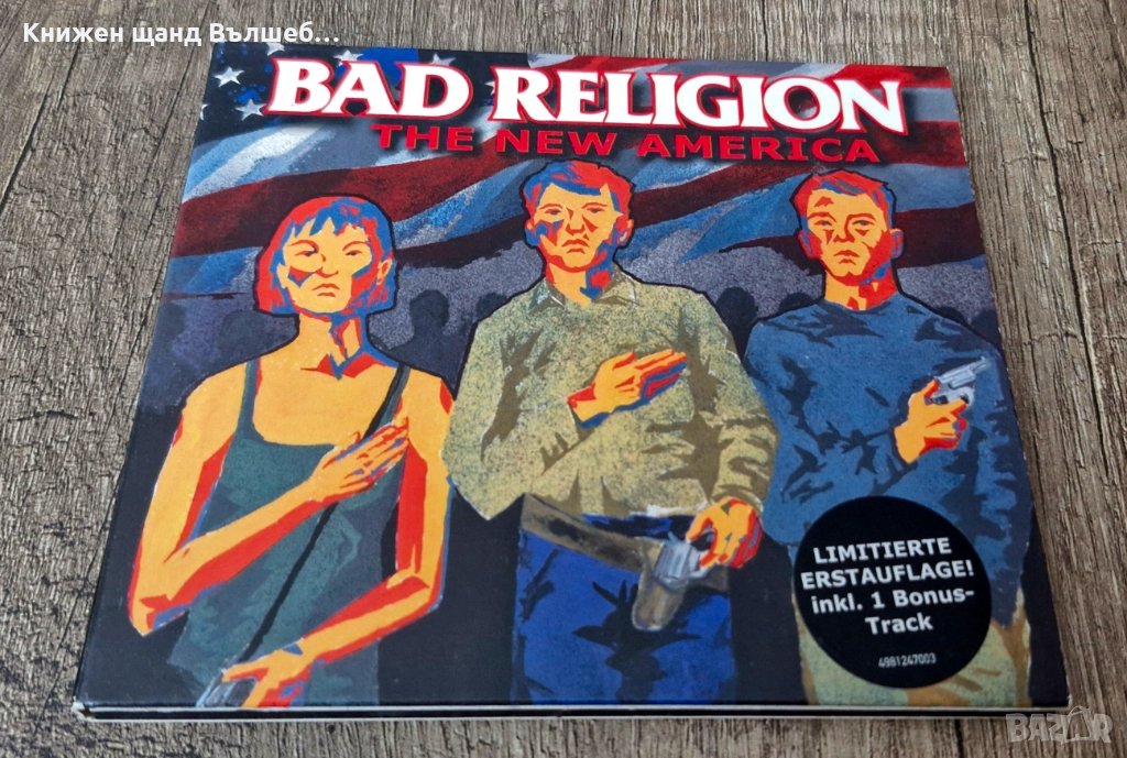 Компакт Дискове - Рок Метъл: Bad Religion - The New America - CD Digipack, снимка 1
