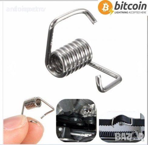 Пружинен обтегач за ремък GT2 6мм GT2 6mm timing belt locking torsion spring, снимка 1