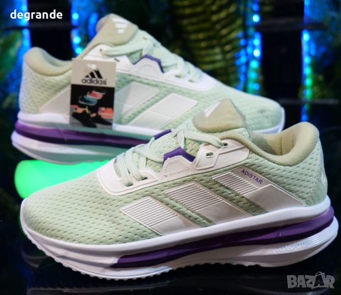 Маратонки Adidas Ures Цвят Зелено и Лилаво, снимка 1