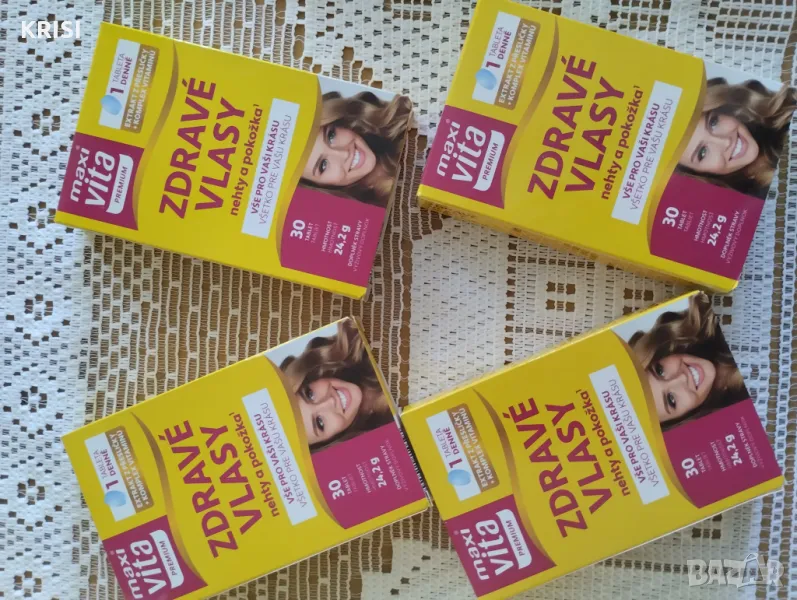 ЗДРАВА КОСА-4 опаковки по 30 таблетки, снимка 1