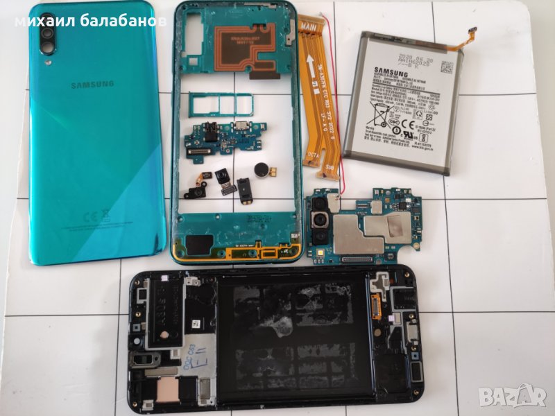 Samsung A30s на части основна платка батерия, снимка 1
