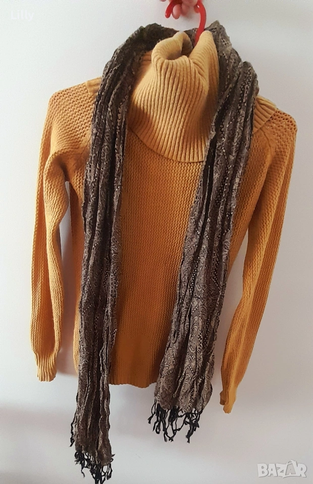 Пуловер и шал за 4 евро, снимка 1